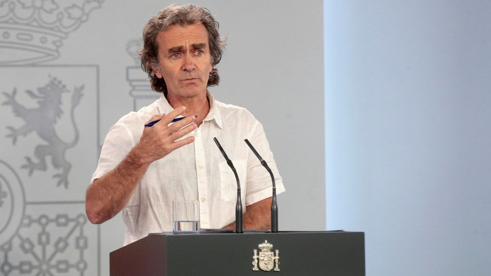 El director del Centro de Alertas y Emergencias Sanitarias, Fernando Simón.