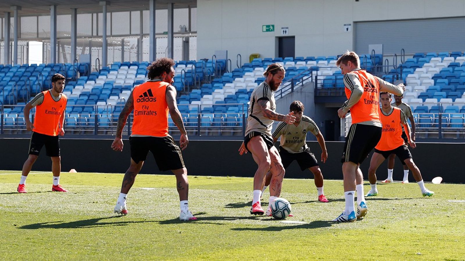 Entrenamiento Real Madrid