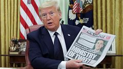 Trump firma una orden contra las redes sociales y Twitter le censura un mensaje por incumplir las normas de violencia
