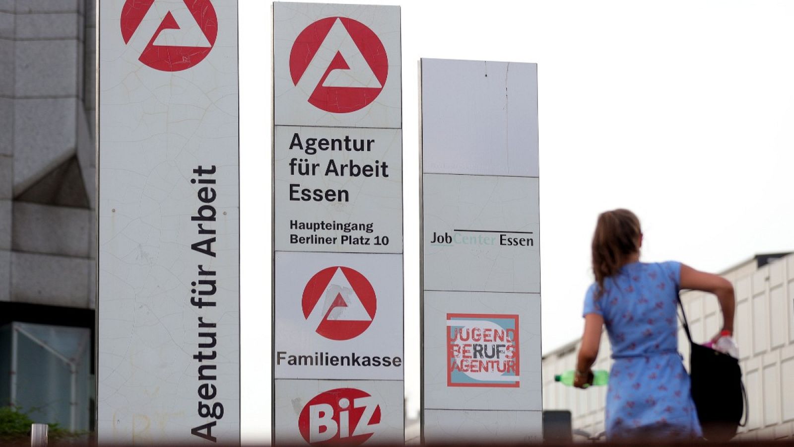 Una oficina de empleo en Alemania