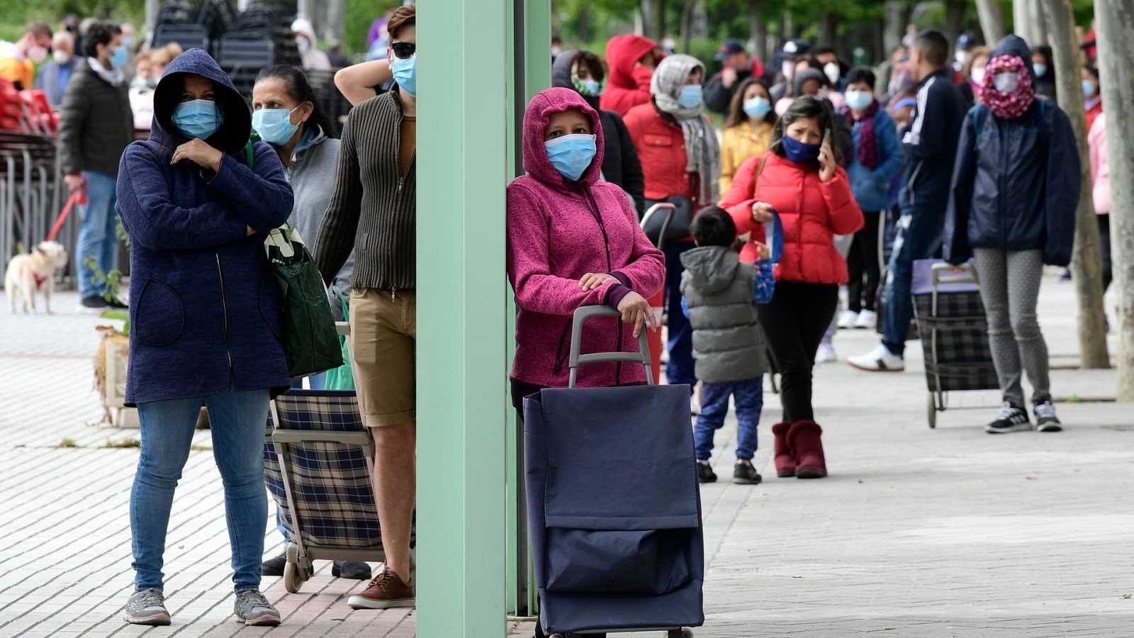 Durante esta cuarentena se ha disparado el número de personas que ha tenido que recurrir a la ayuda alimentaria