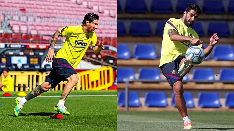 Messi sigue recuperándose y Suárez recibe el alta