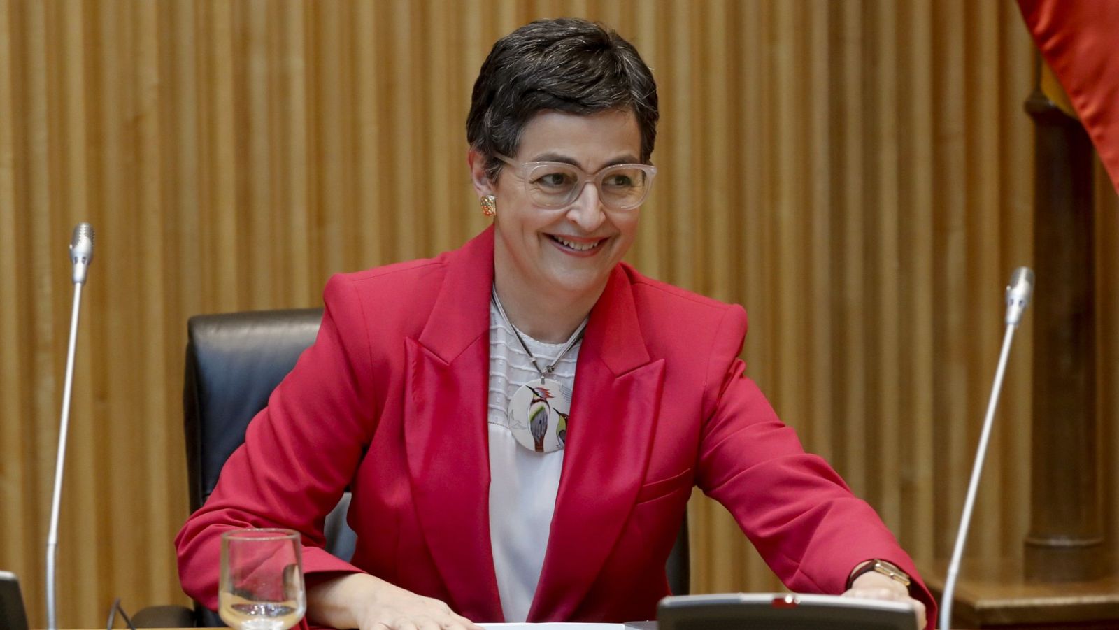 González Laya pide cautela a los diputados sobre el reparto y la gestión de las ayudas de la UE: "Sería vender la piel del oso antes de cazarlo"