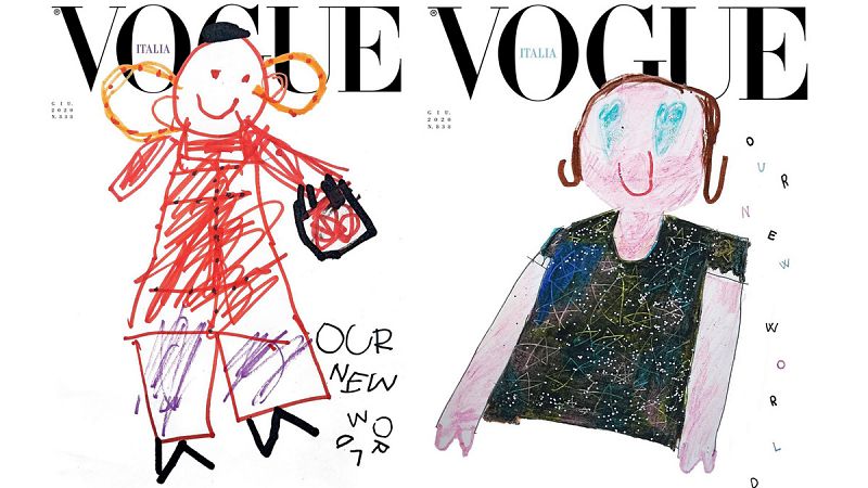Vogue cede su portada a los niños, nuestro futuro