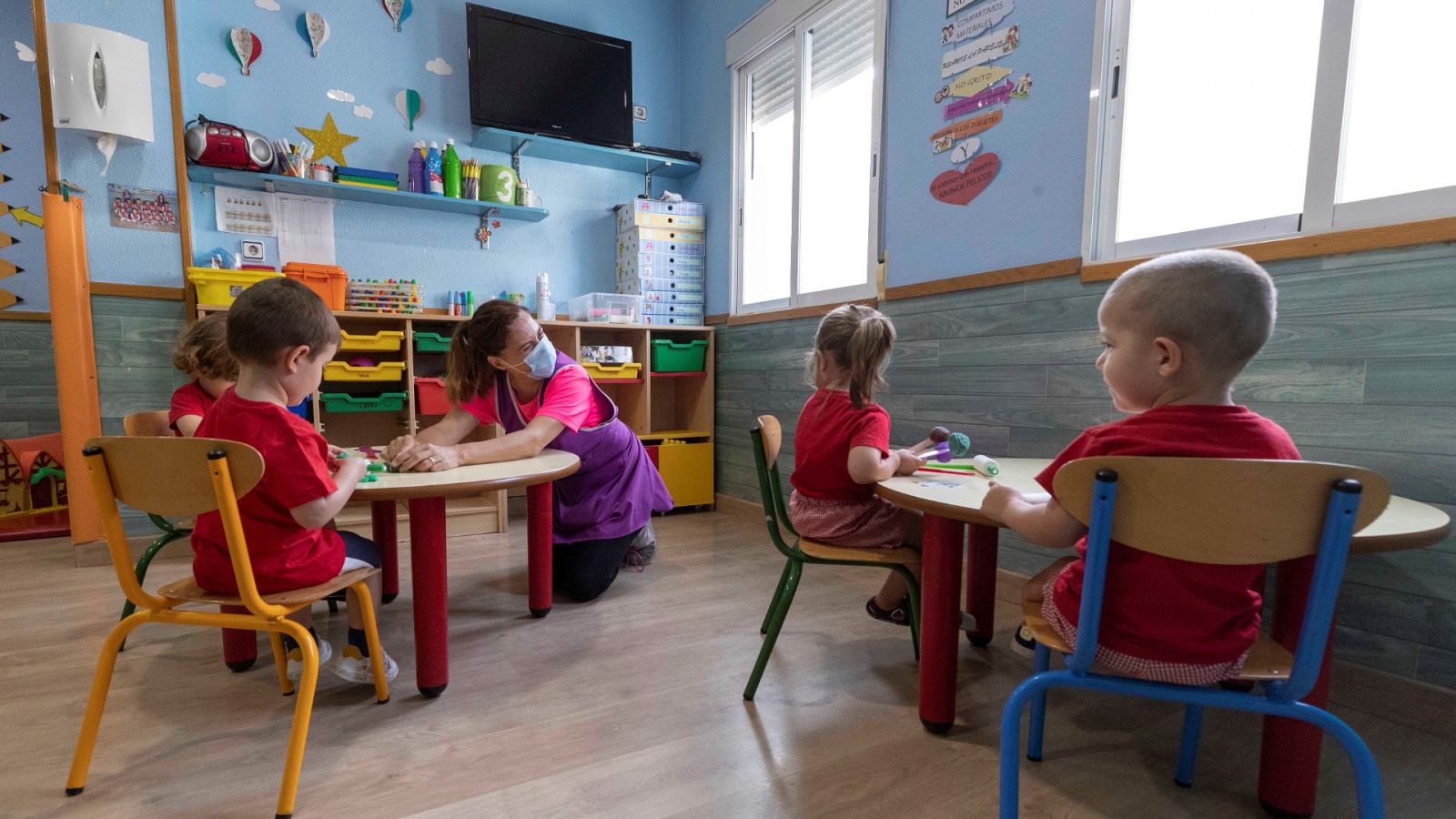 Reapertura centros de educación infantil