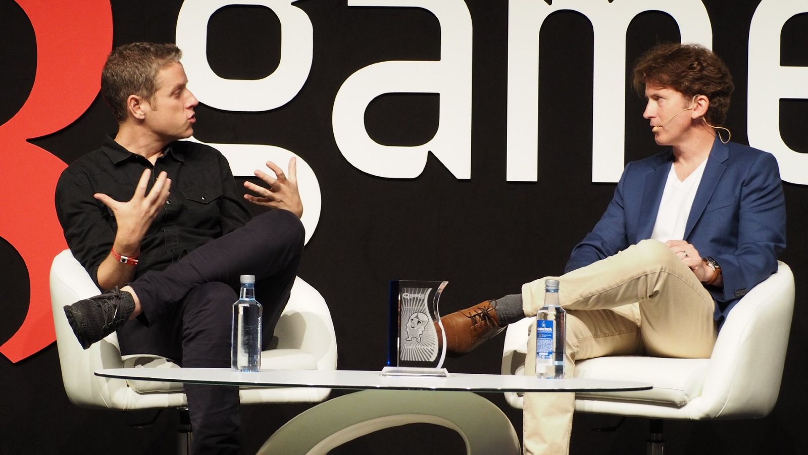 Una de las ponencias de Gamelab