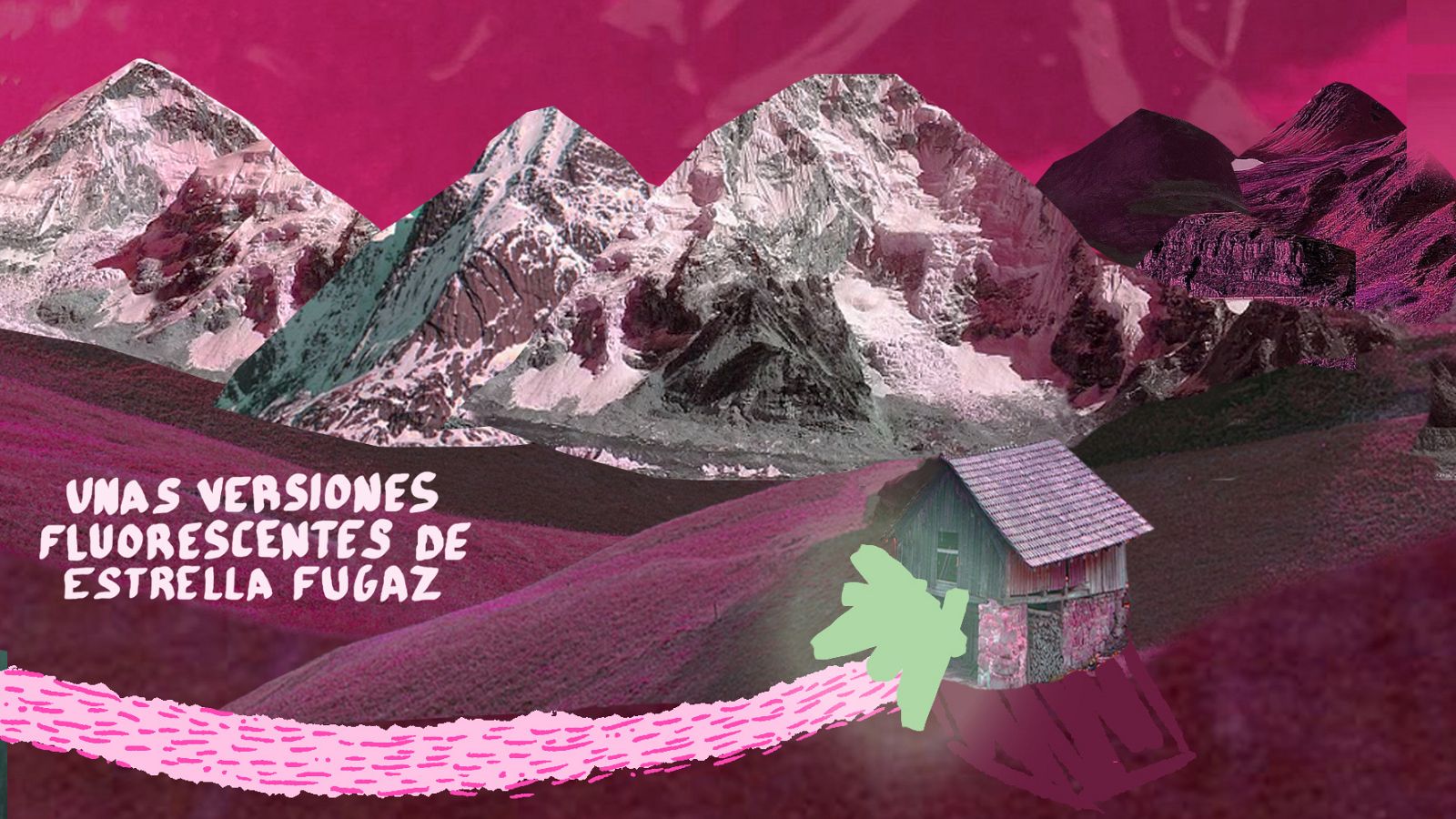 Portada de 'Unas versiones fluorescentes', disco homenaje a Estrella Fugaz