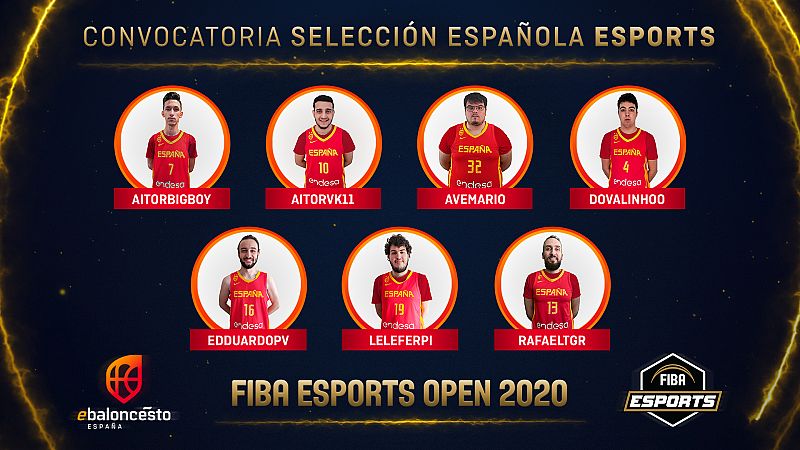 La selección española de NBA 2K debuta en el 'FIBA eSports Open'