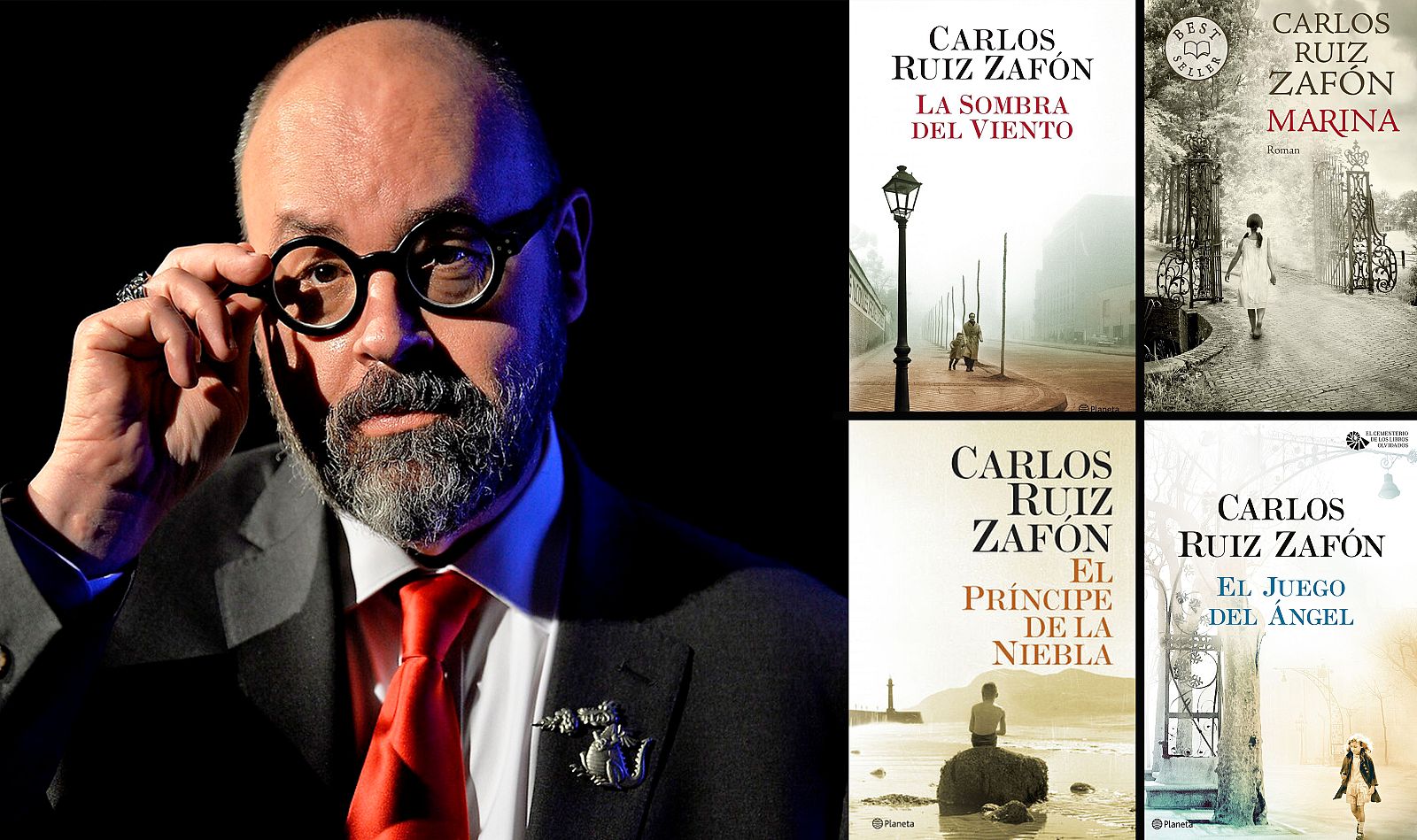 Carlos Ruiz Zafón reunió a millones de lectores alrededor de sus novelas góticas