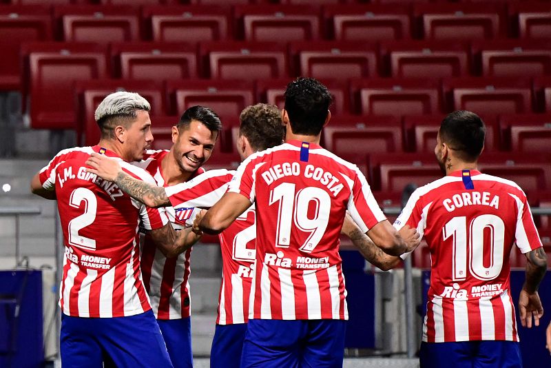 Vitolo rescata al Atlético y asalta el tercer puesto de la Liga