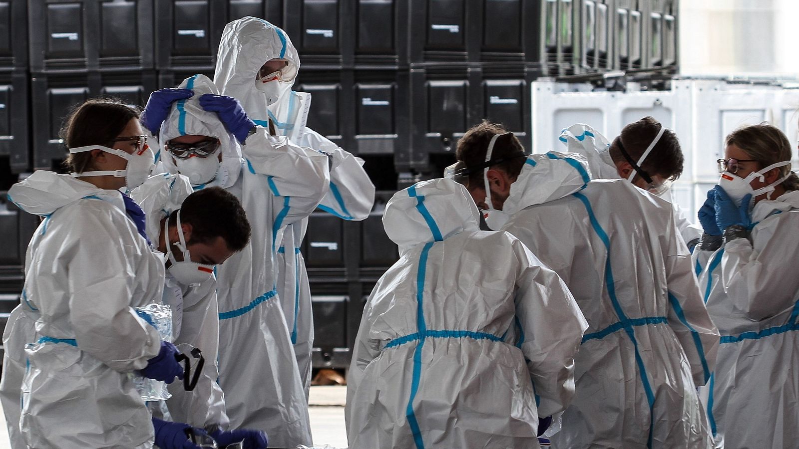 El ejército alemán ha colaborado en la realización de tests en la planta cárnica Toennies