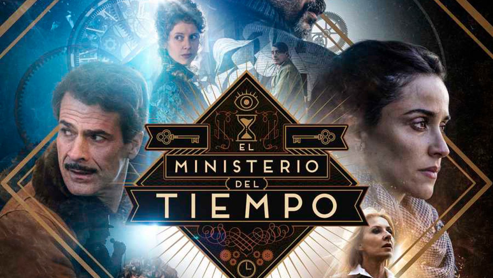 Cartel de la cuarta temporada de El Ministerio del Tiempo