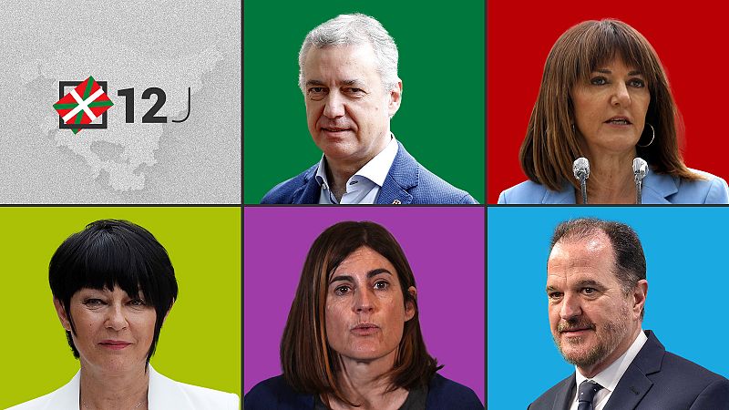 Urkullu, un tripartito de izquierda o un "dique" al nacionalismo: quién es quién en las elecciones vascas del 12J