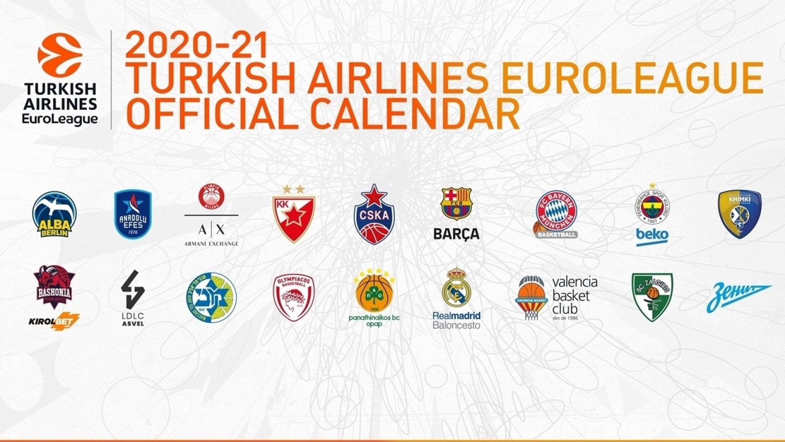 La Euroliga 2020-21 empezará el 1 de octubre y tendrá siete jornadas dobles