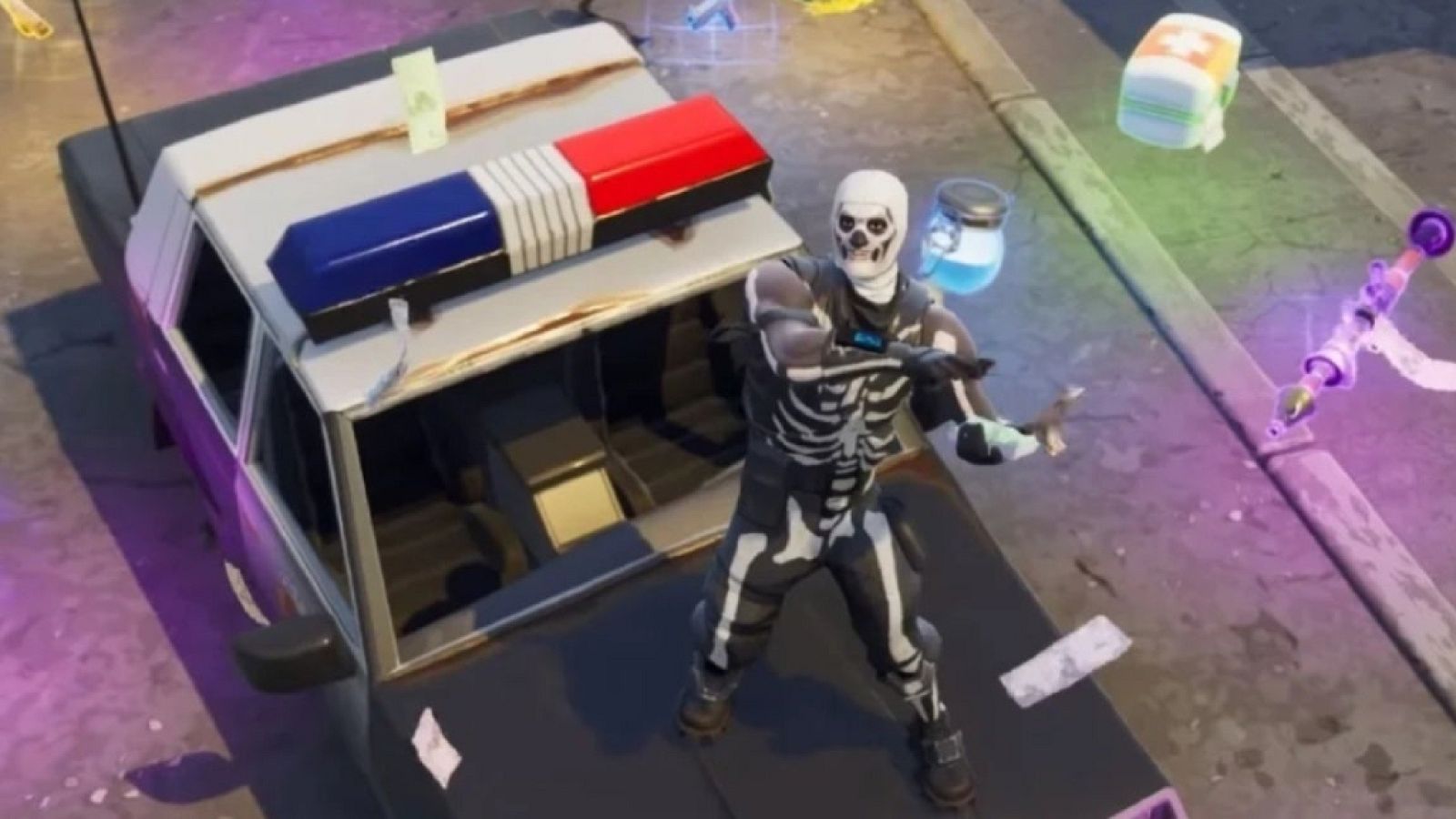 Fortnite elimina los coches de policía en su nueva actualización