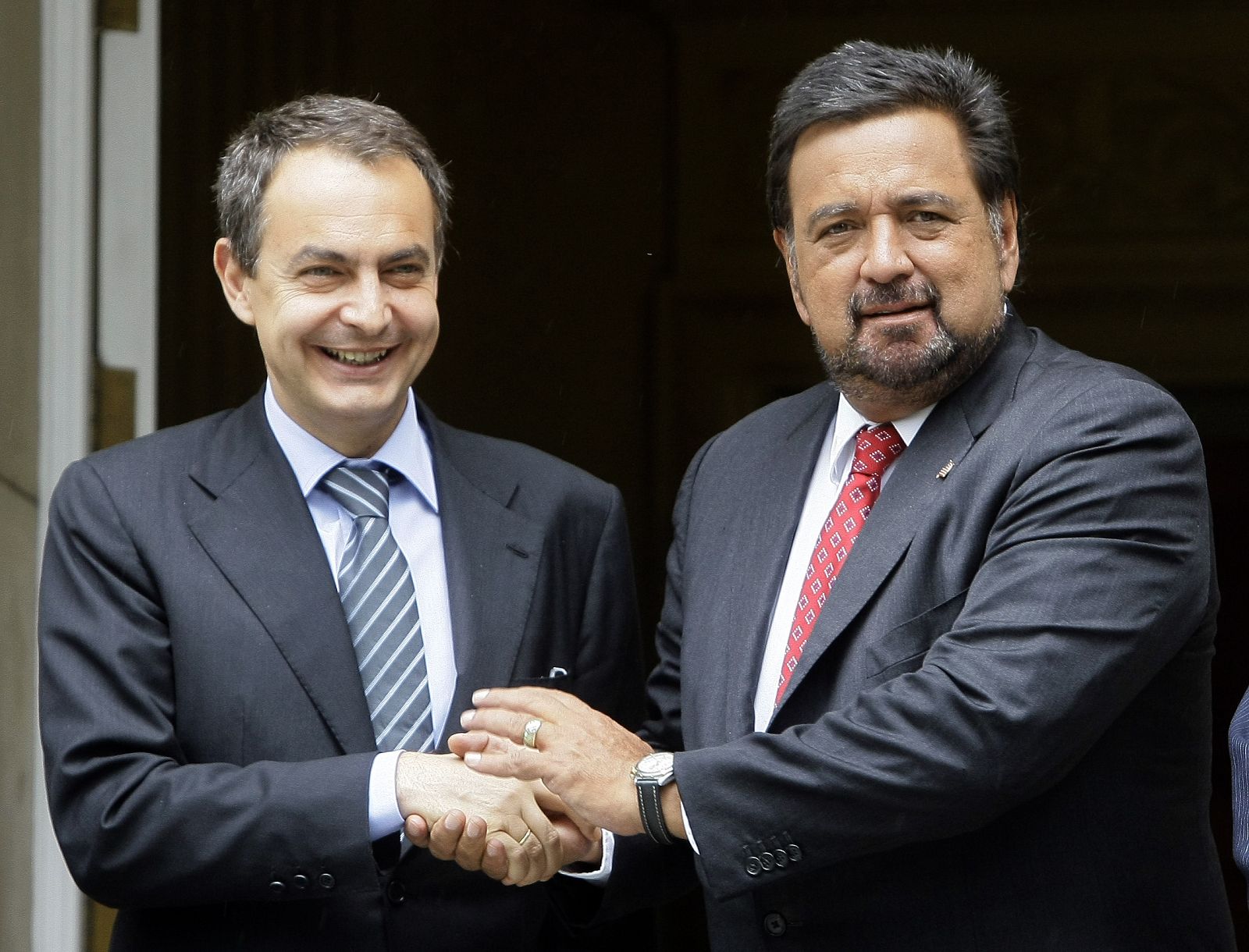 Bill RIchardson, con Zapatero