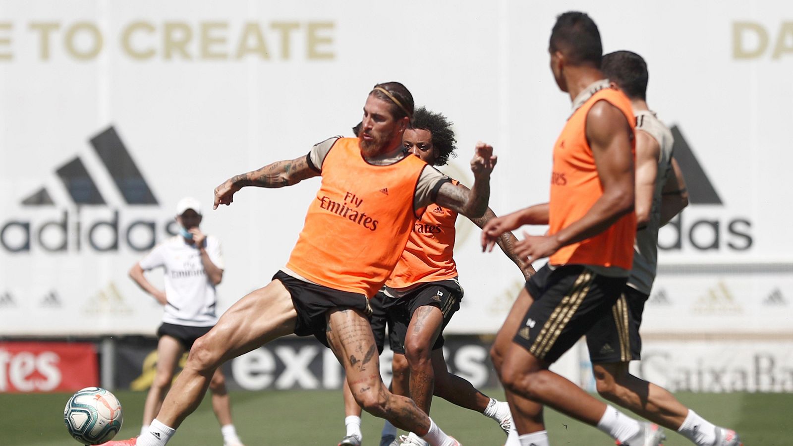 Entrenamiento del Real Madrid