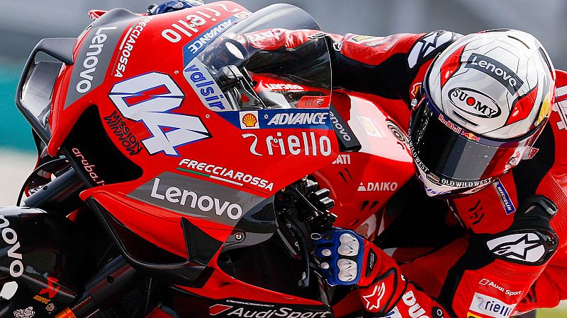 Dovizioso se fractura la clavícula a tres semanas del comienzo del Mundial de MotoGP