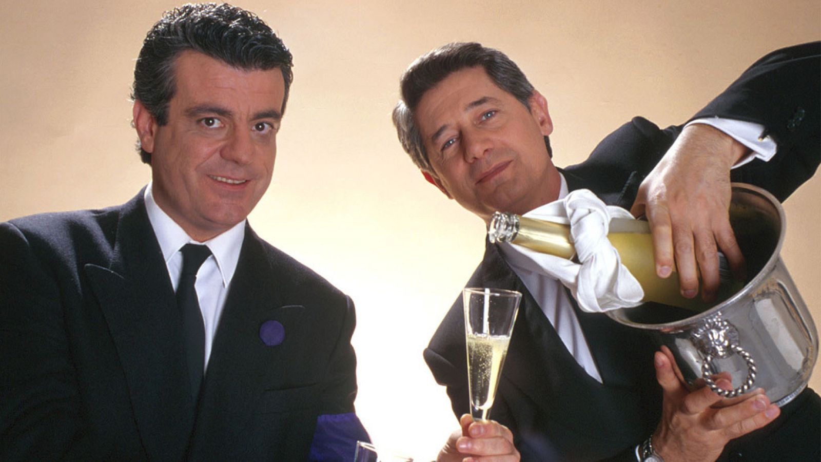 Millán Salcedo y Josema Yuste, integrantes del dúo humorístico Martes y Trece