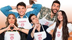 Los cinco finalistas: una pareja de novios, dos enemigos y la chica buena de la clase