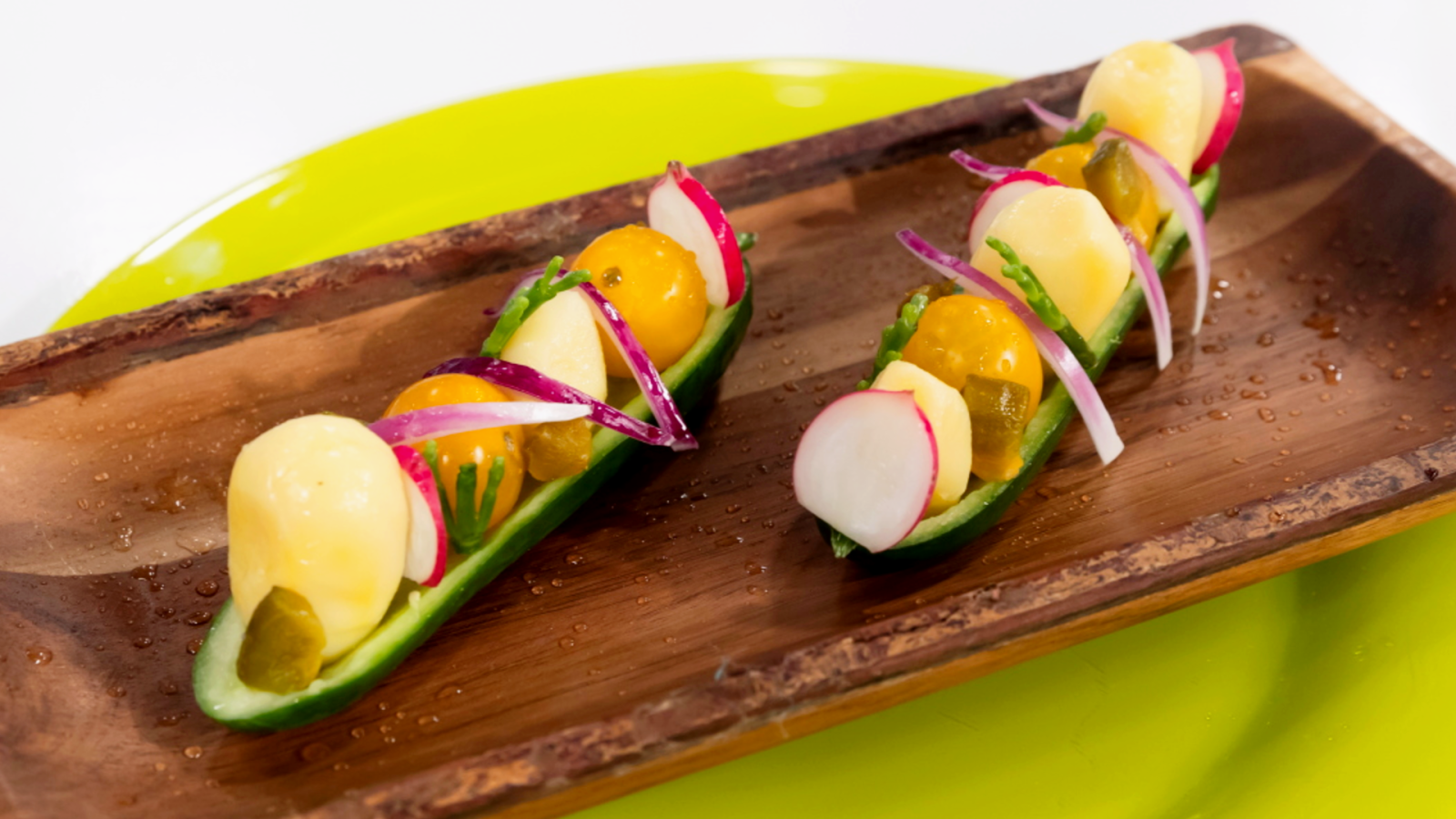 Ensalada campera de pepino