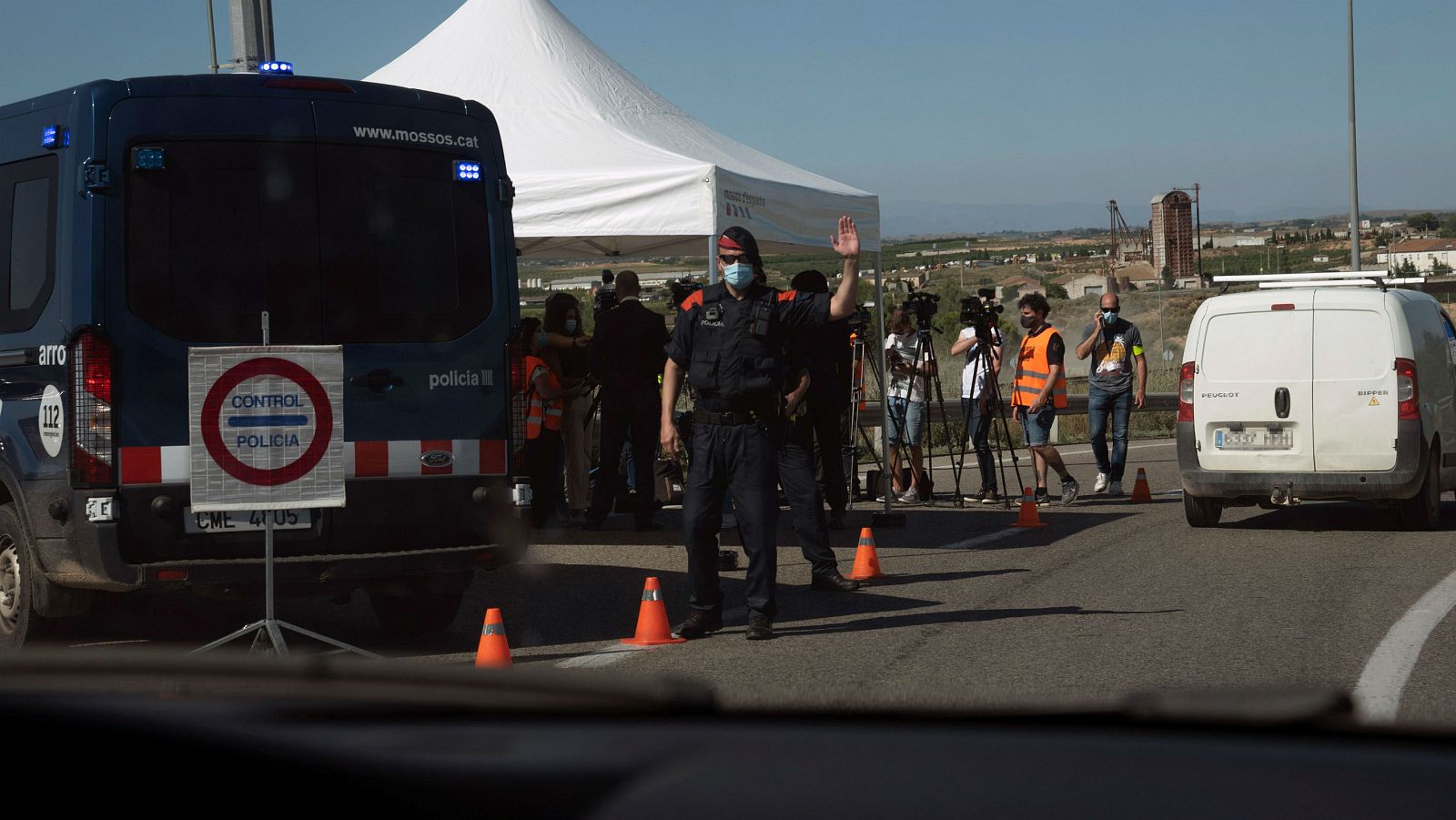 La comarca del Segrià, confinada por los brote de coronavirus
