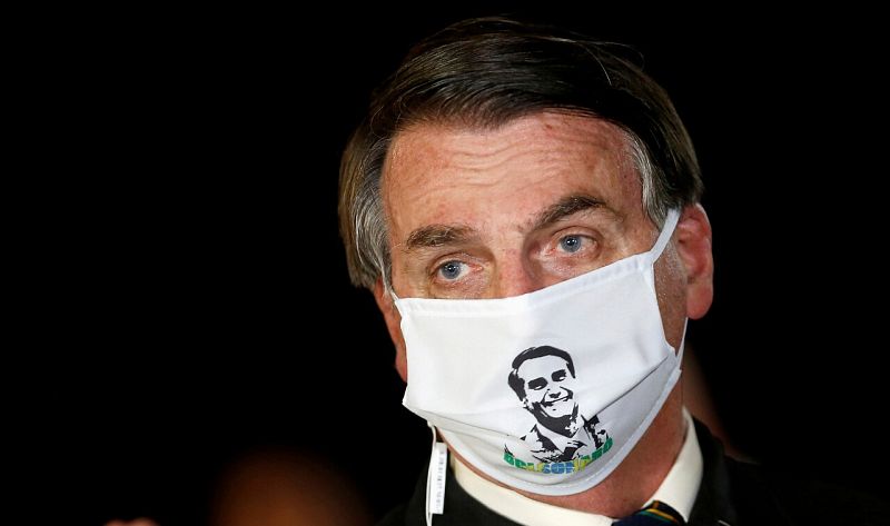 El presidente de Brasil, Jair Bolsonaro, positivo por coronavirus 