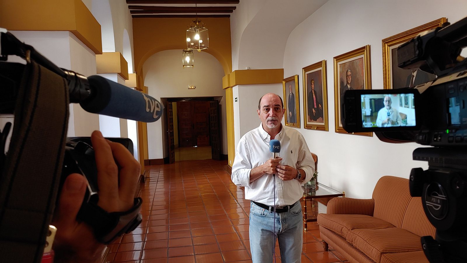 Un periodista de RTVE desde el convento de San Gil en Toledo