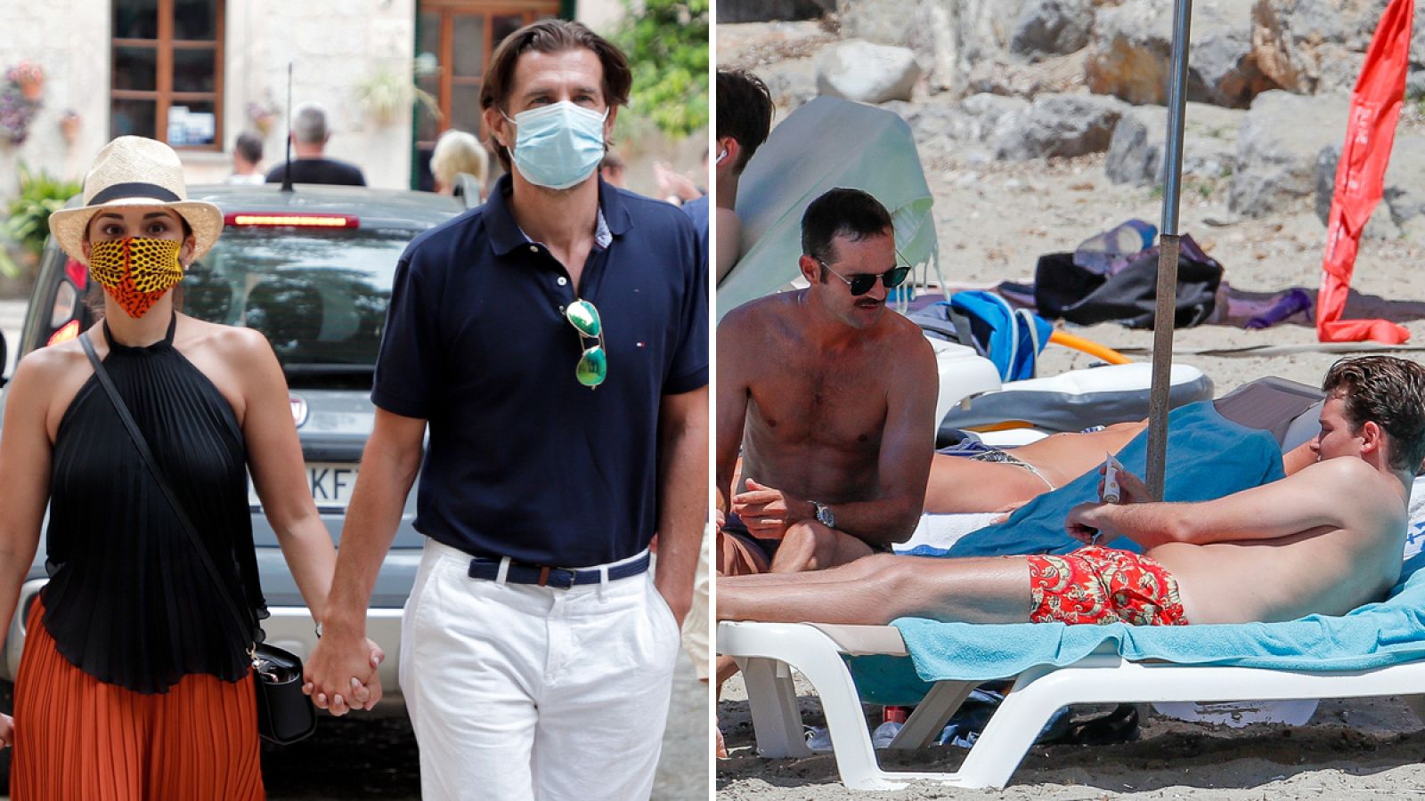 Chenoa y José Bono improvisan sus 'lunas de miel' en Balearas tras aplazar sus respectivas bodas