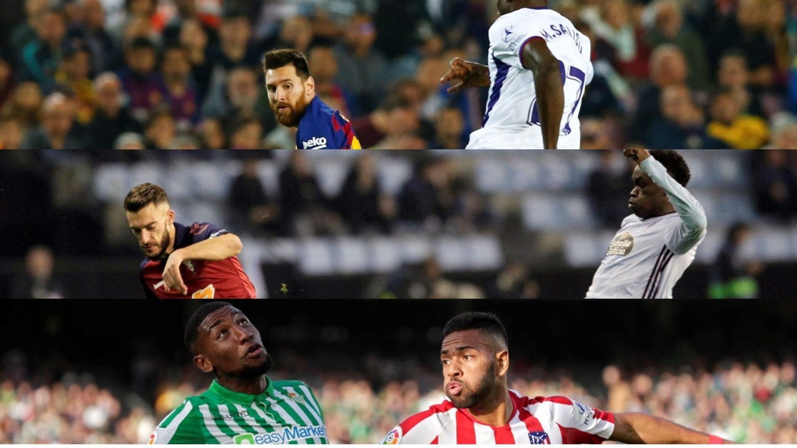 Liga, permamencia y Champions, objetivos para Barça, Celta y Atlético a falta de tres jornadas