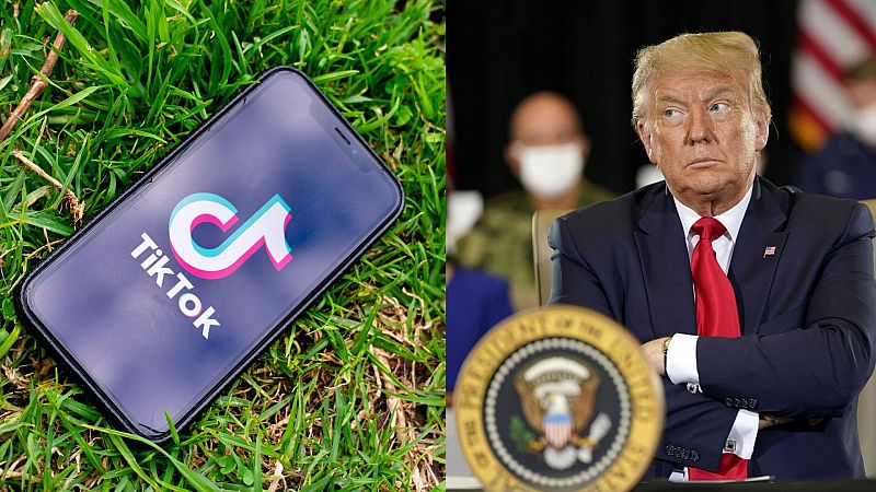 La app oficial de Trump es boicoteada por miles usuarios de TikTok  