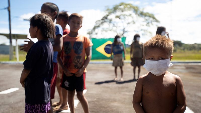 Brasil supera los dos millones de casos de coronavirus y las 76.000 muertes