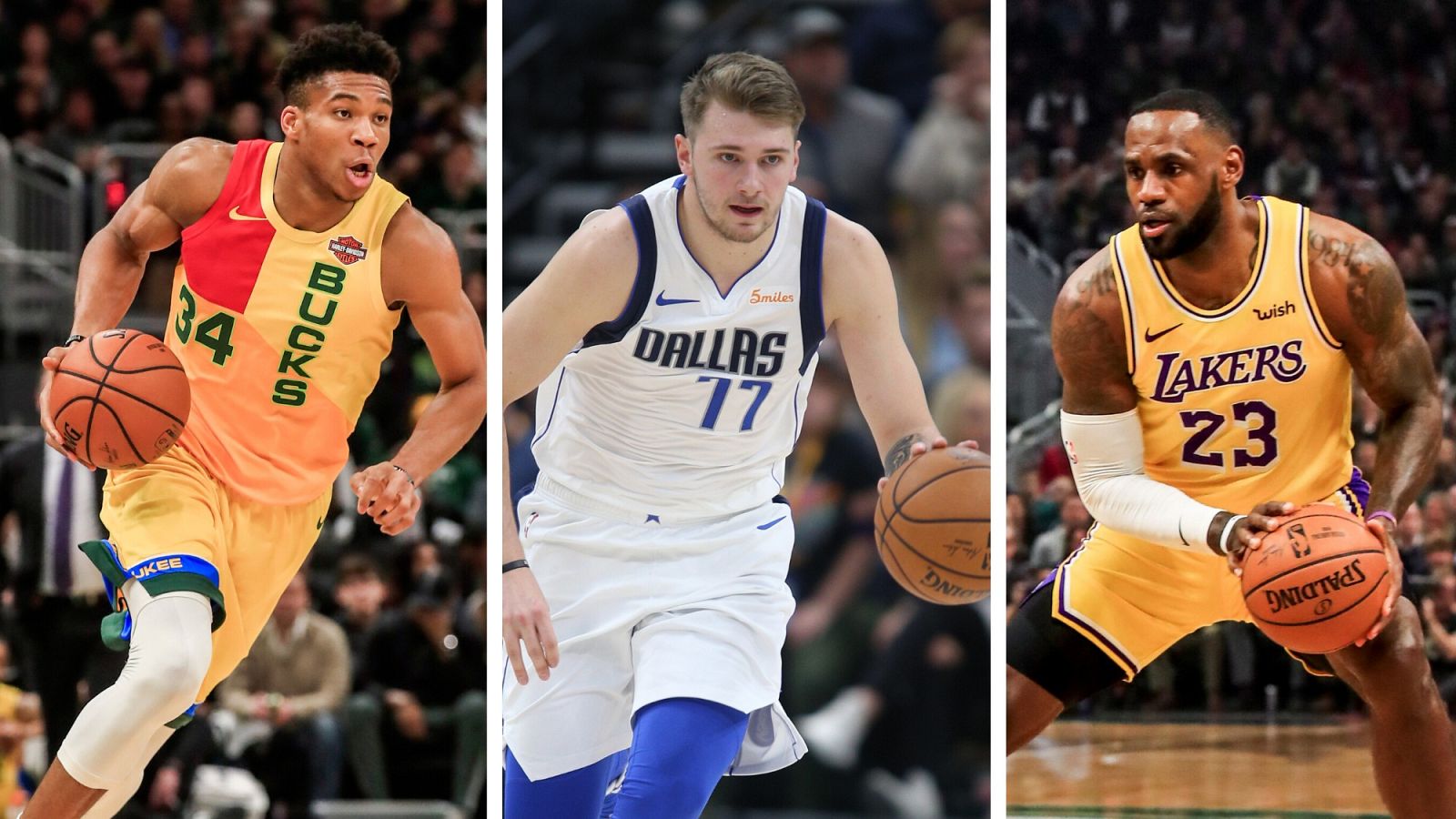 'Anteto', James o Doncic, las estrellas de la NBA en Disney