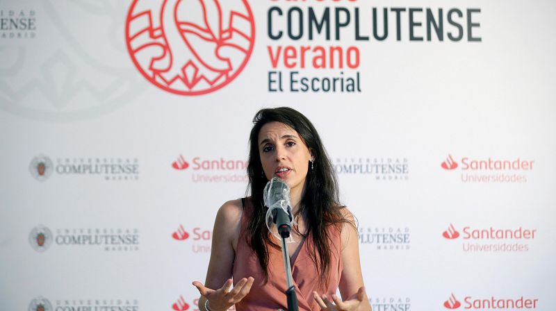 Irene Montero asegura que es "muy difícil" separar la corrupción de la "familia Borbón" de la institución