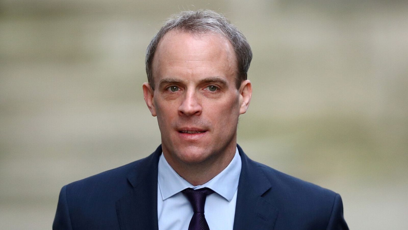 El ministro de Exteriores británico, Dominic Raab