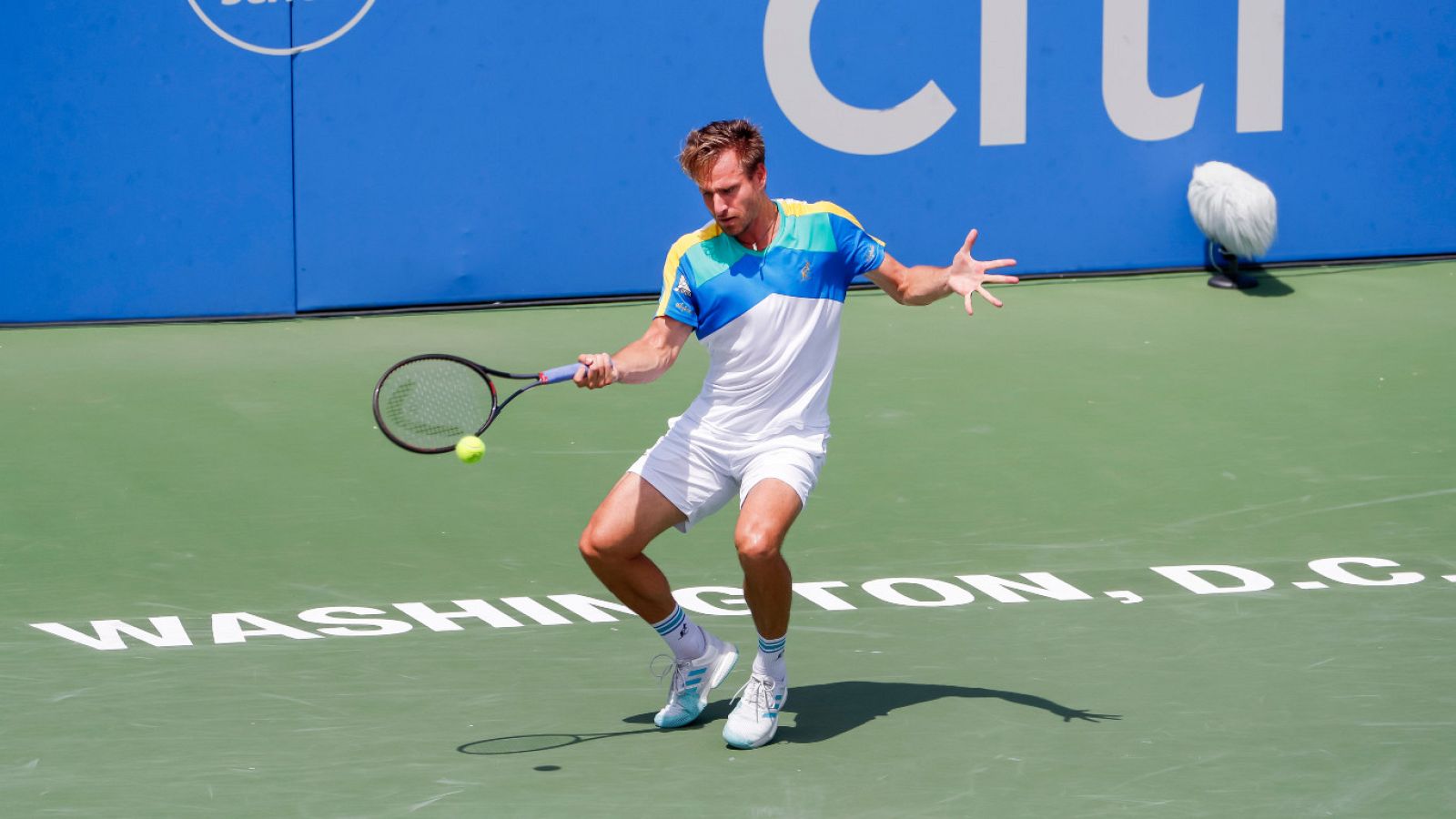 Peter Gojowczyk  en el torneo de tenis de Washington