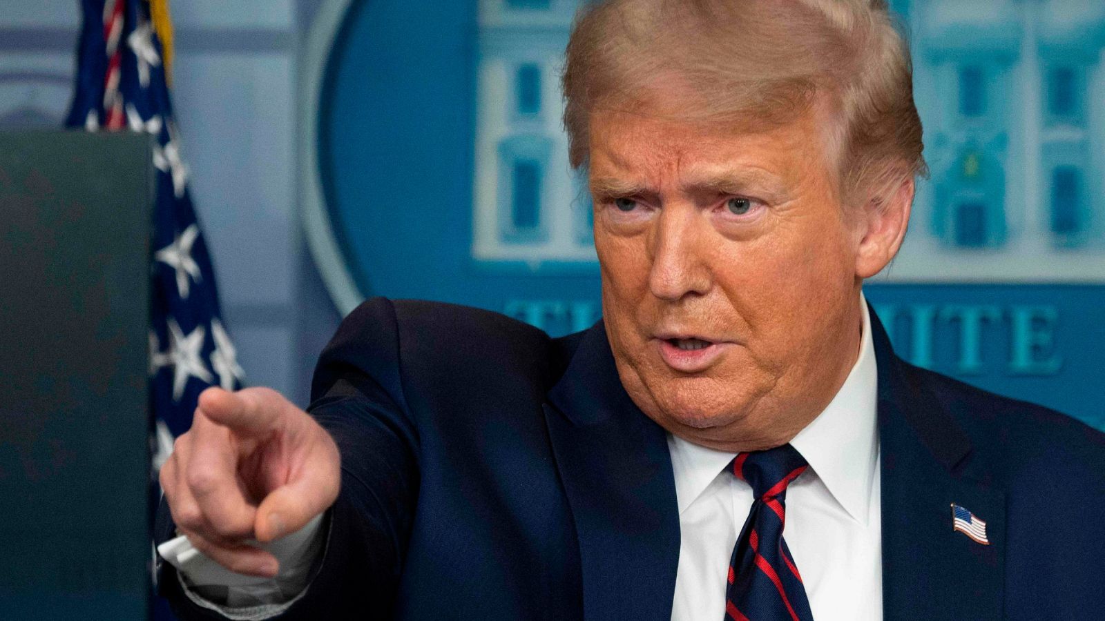 El presidente de los Estados Unidos, Donald Trump