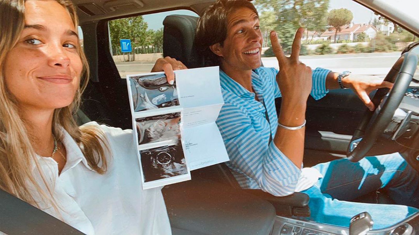 María Pombo y Pablo Castellano ya saben que esperan... ¡un niño!