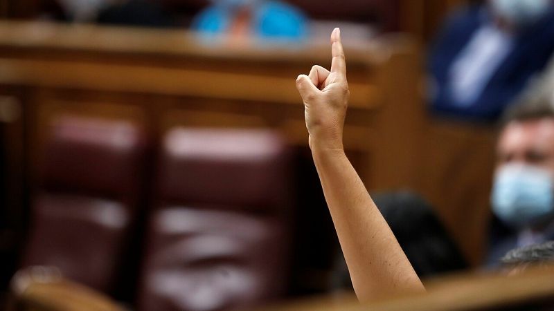 El Congreso repetirá la votación del texto económico de reconstrucción por el error de una diputada de Podemos