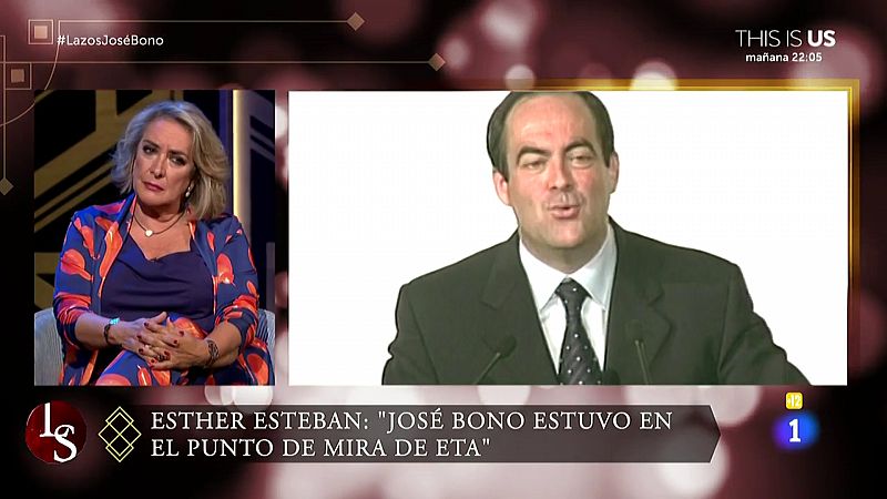 Esther Esteban sobre José Bono: "Su familia fue objetivo de ETA"