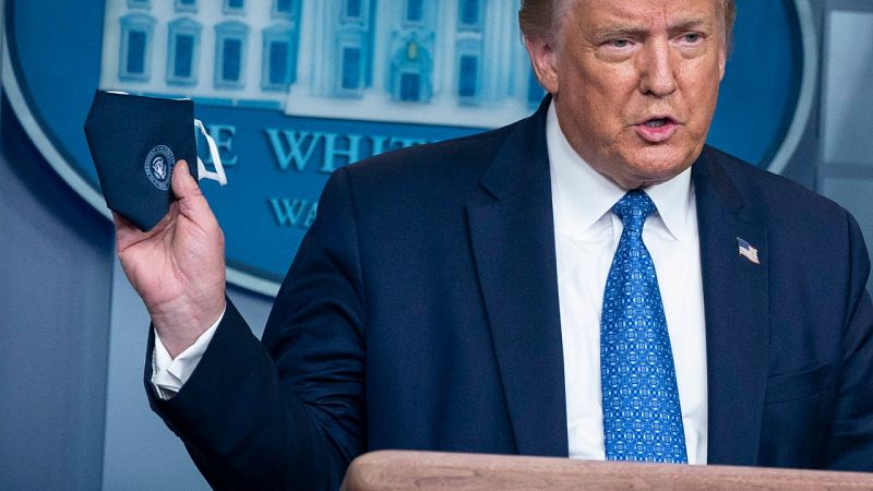 Trump cancela la Convención Republicana en Florida por el avance del coronavirus
