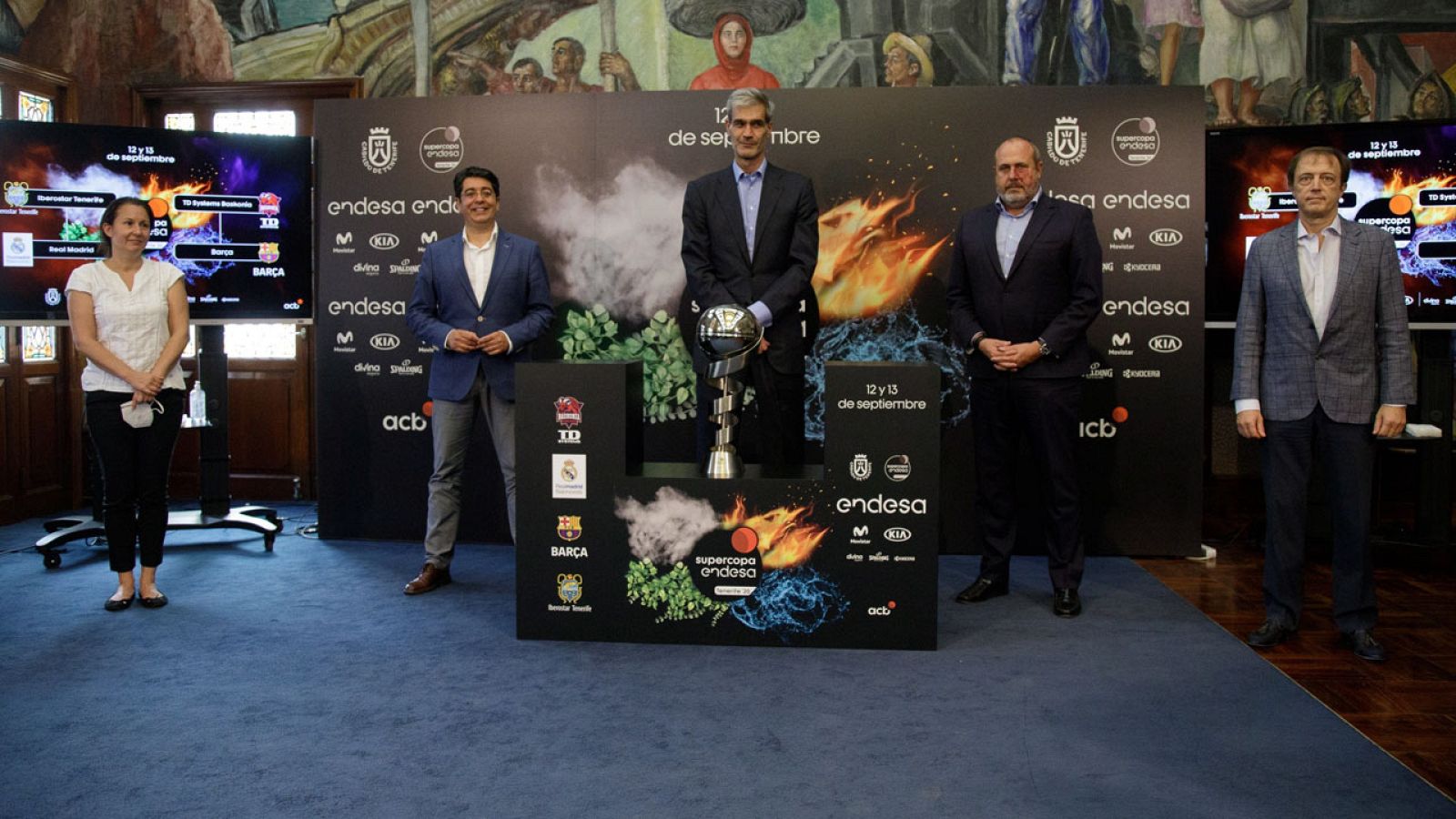 Baskonia-Barça y Real Madrid-Iberostar Tenerife, semifinales de la Supercopa