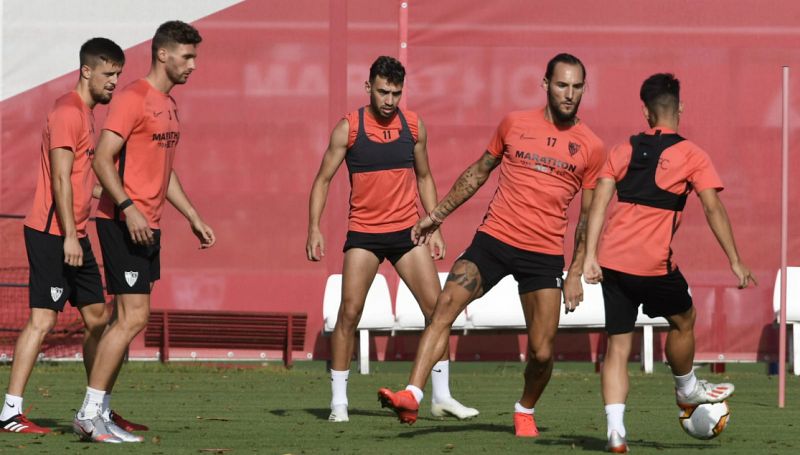 El Sevilla retoma los entrenamientos tras confirmar que los test de coronavirus dan negativo