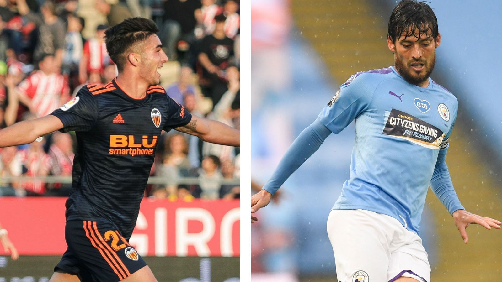 Ferrán Torres y David Silva