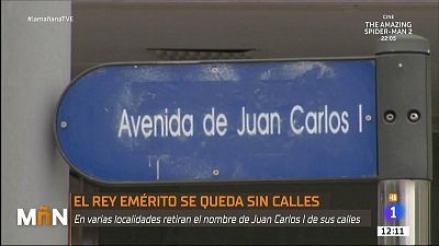 Las calles que homenajean a Juan Carlos I: cules podran desaparecer? 