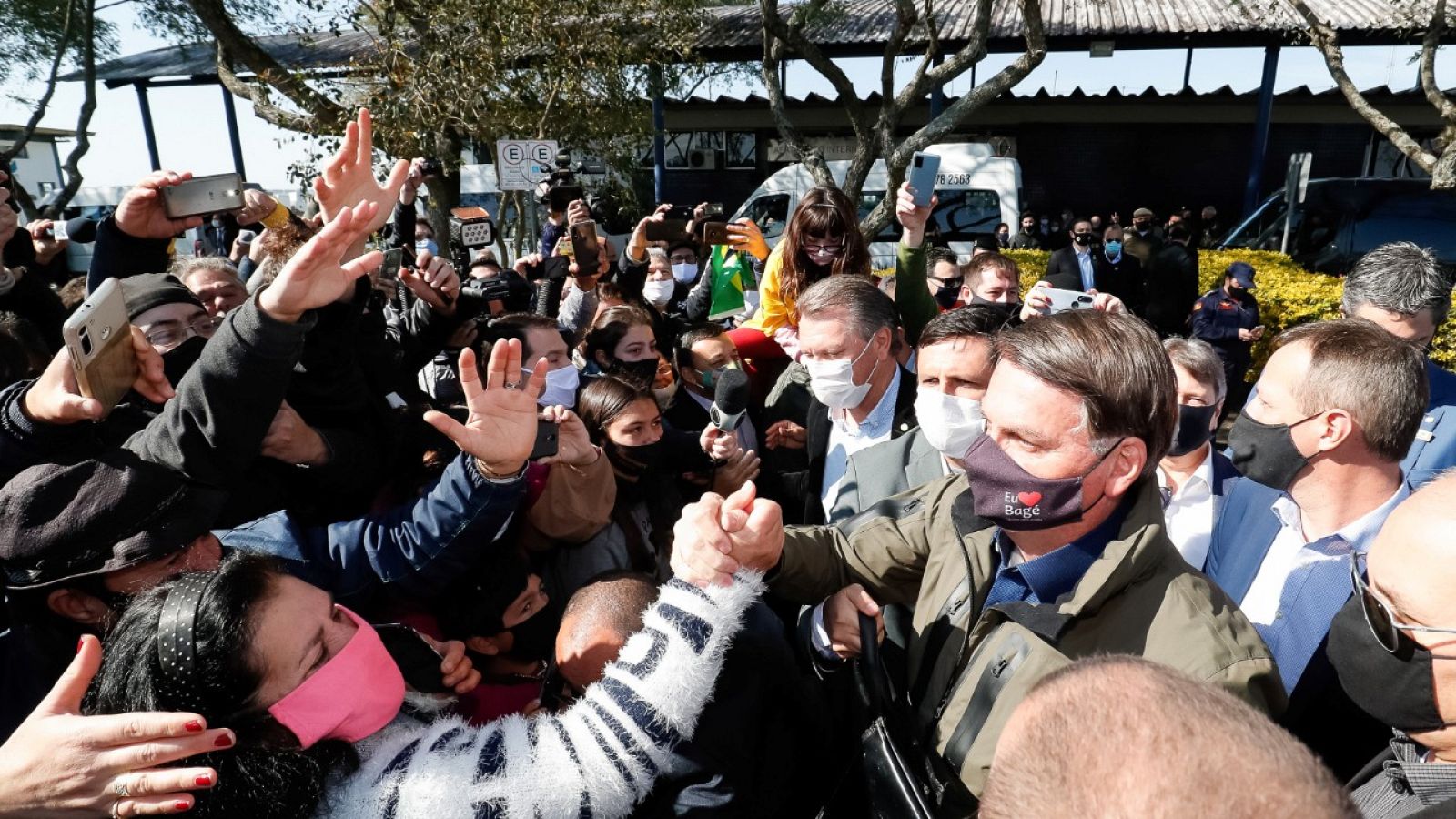 El presidente de Brasil, Jair Bolsonaro.