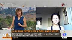 Laurence Debray, autora del libro 'Juan Carlos de España': "En Francia, es un héroe"
