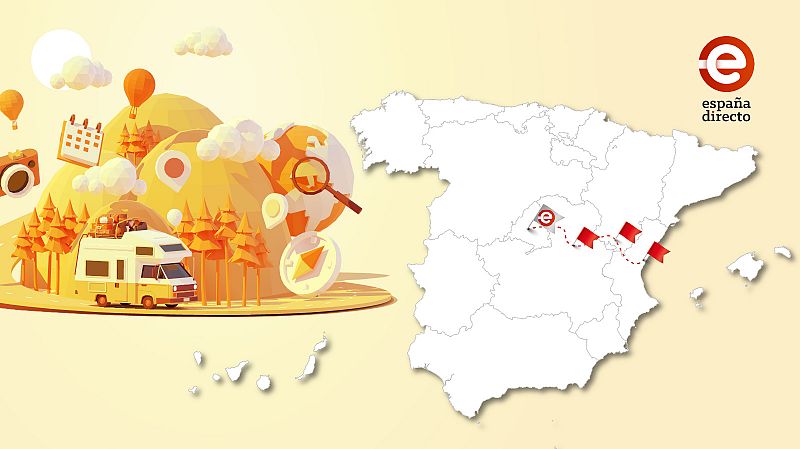 'España Directo' recorre el país en autocaravana: sigue la ruta en este mapa interactivo 