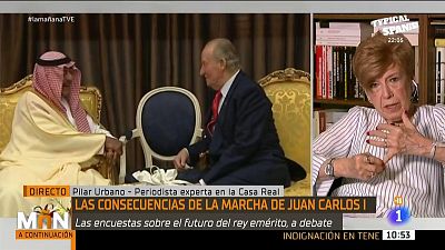 La periodista Pilar Urbano, experta en la Casa Real: "Creo que nos estn engaando"