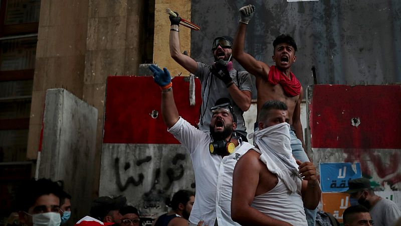 Dimite en bloque el Gobierno de Líbano tras la ola de protestas por la explosión en Beirut